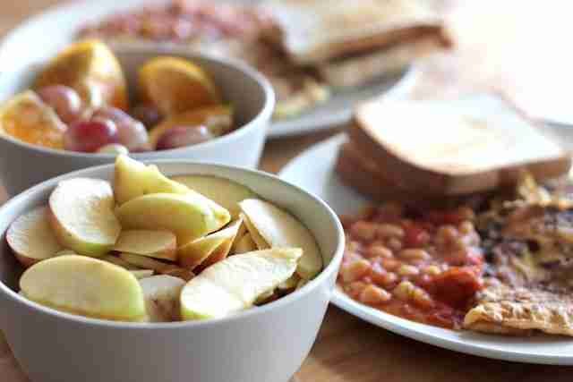 Golden Ponds breakfast